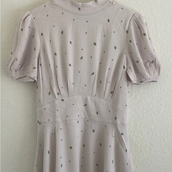 NWT Free People Abbie Printed Mini in Ivory - Picture 4 of 10